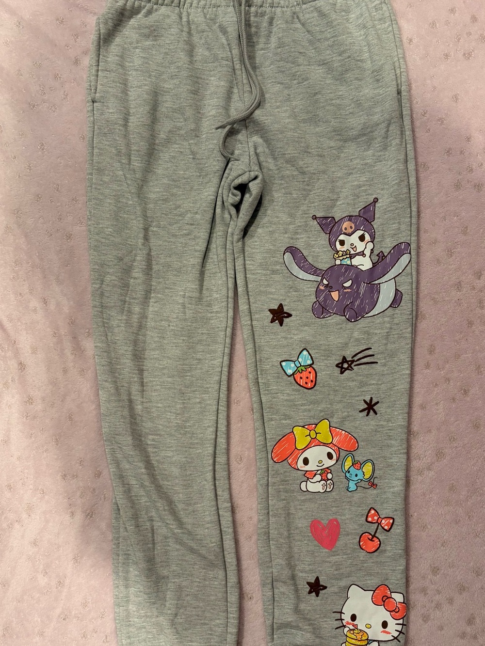 Sanrio Gray Jogger Sweatpants